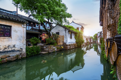 周庄古镇风光